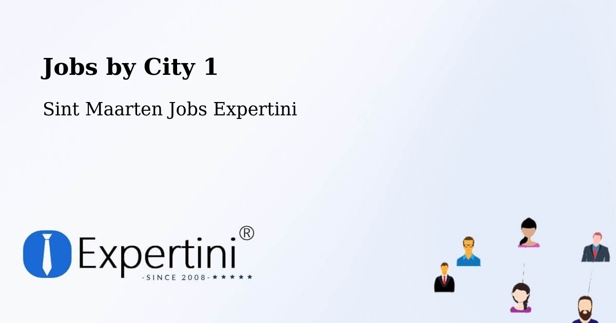 City Jobs in Sint Maarten - Expertini