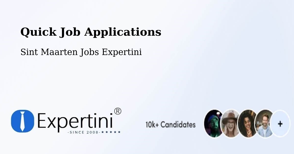 Quick Apply Feature – Ebenezer - Sint Maarten Jobs Expertini